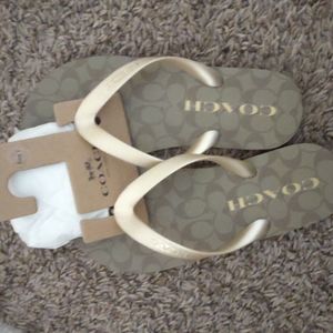 Coach sandals size 7